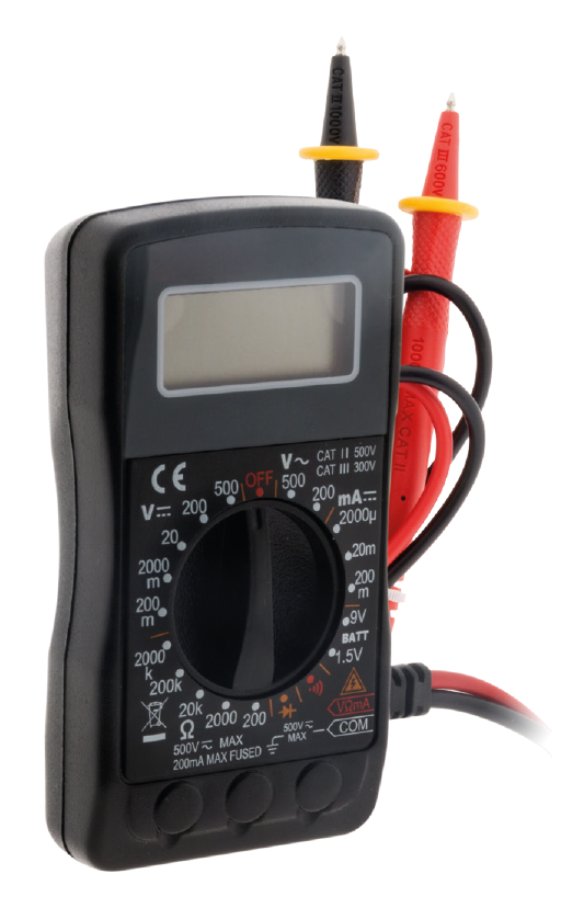 Kopp multimeter + 7 functies CATIII zwart