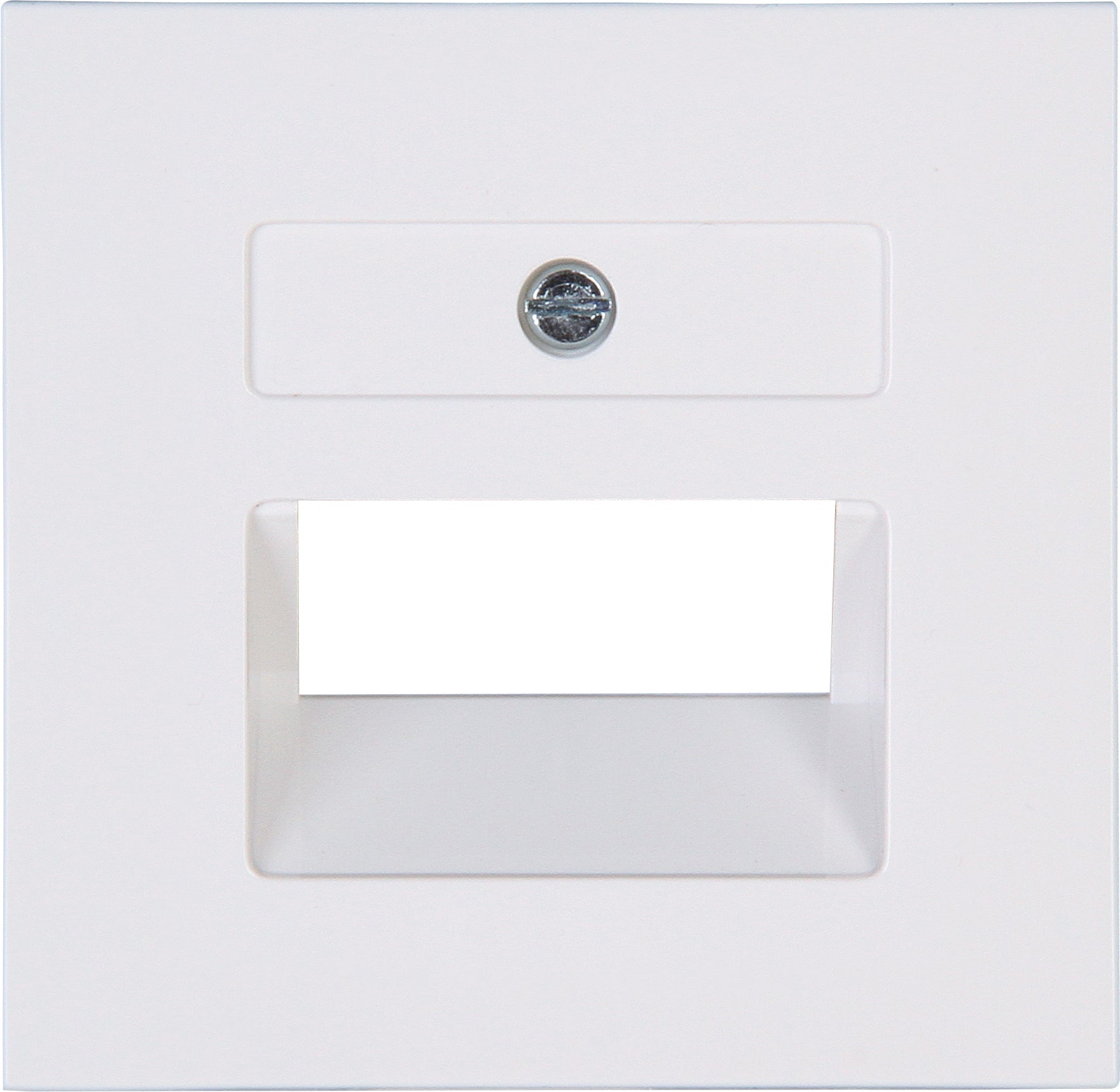 Kopp afdekplaat Athenis UAE/UTP mat-wit