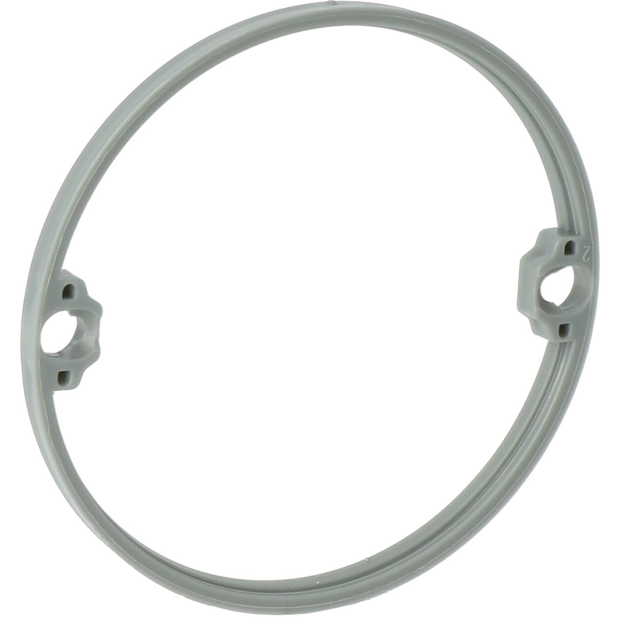 Attema correctieringen, 3x 4mm en 3x 6mm, grijs