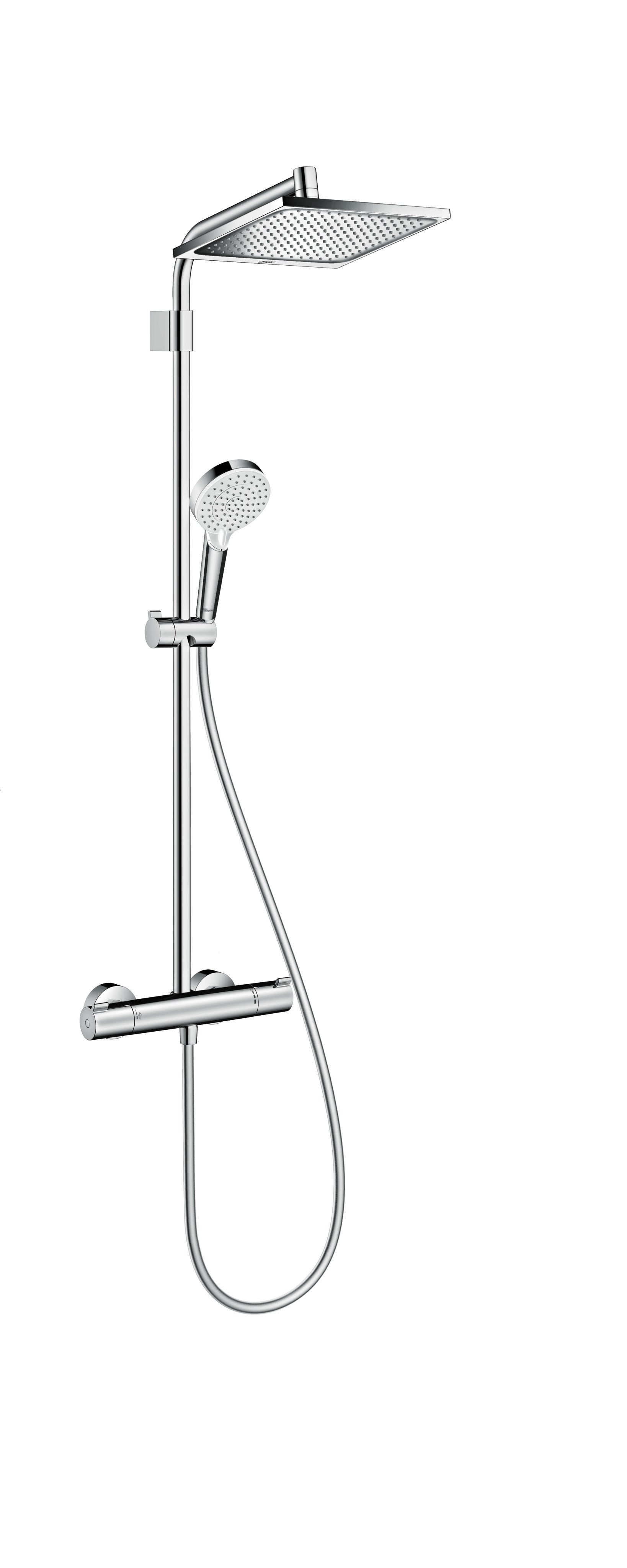 Hansgrohe Regendouche - Crometta - Zilver - Met Thermostatische Kraan