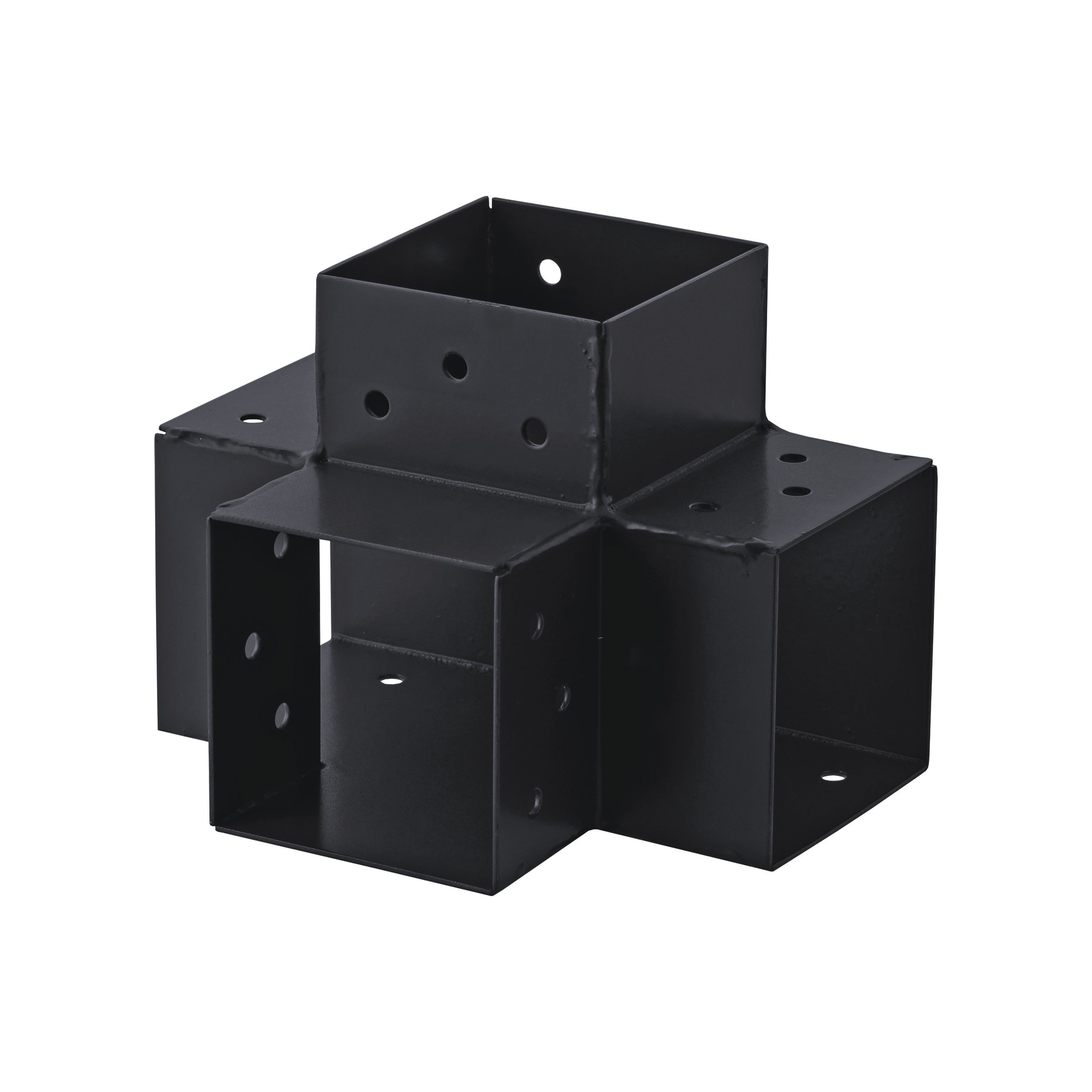 Suki koppel T-stuk 4 aansluitingen antraciet 91x91mm type H