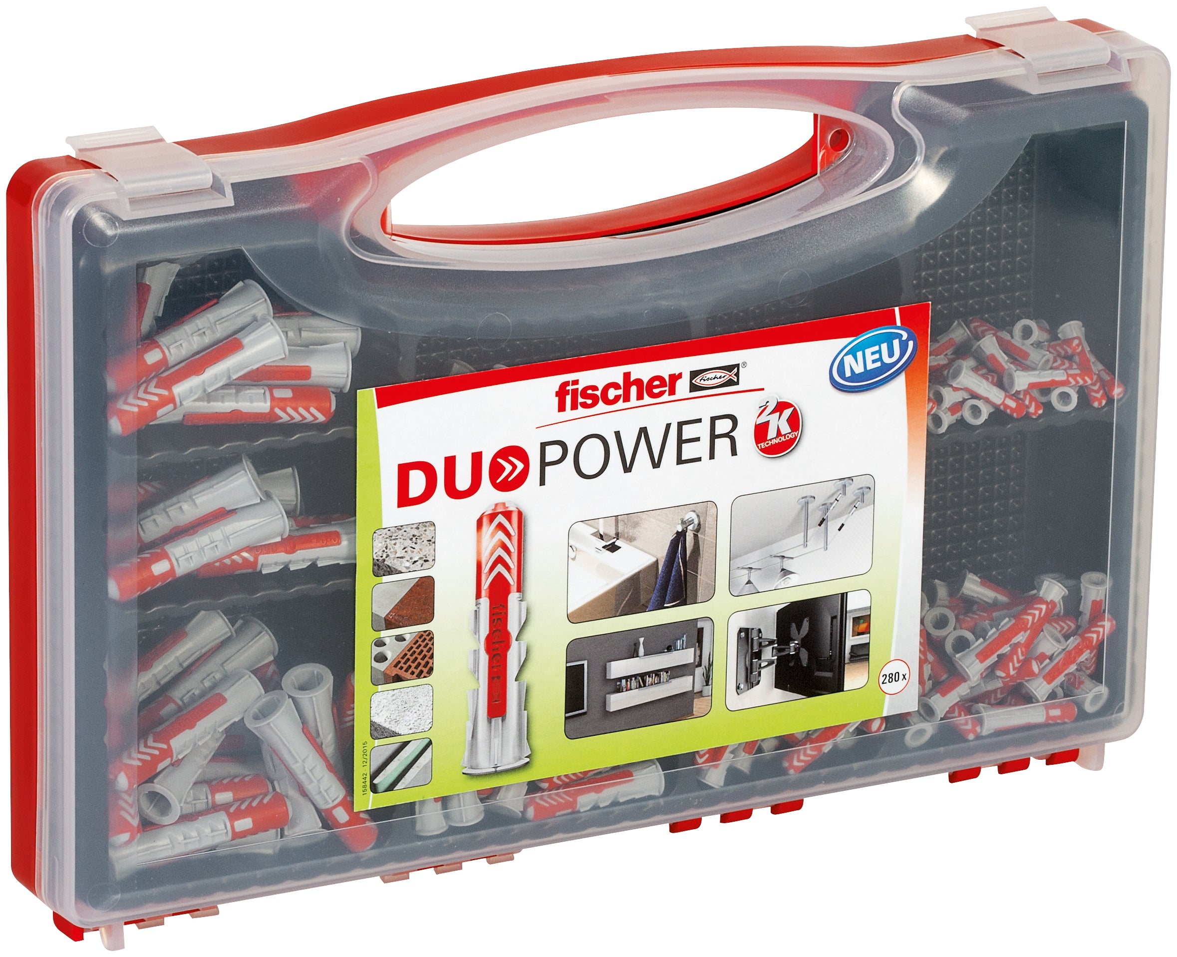 Fischer nylon plug Red Box DuoPower 280st.