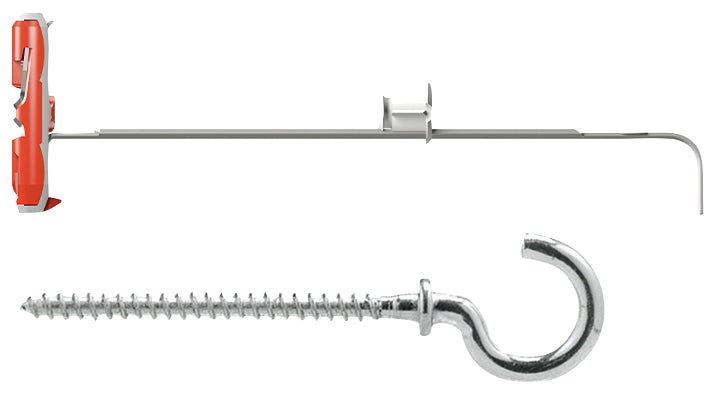 Fischer nylon holle wand tuimelplug DuoTec 10 RH ronde haak 2st.