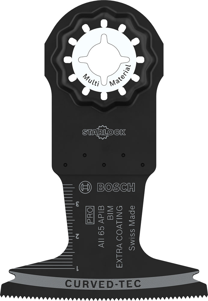 Bosch PRO Starlock AII 65 APIB BIM, Wood+Metal, Curved-Tec 65 x 40
