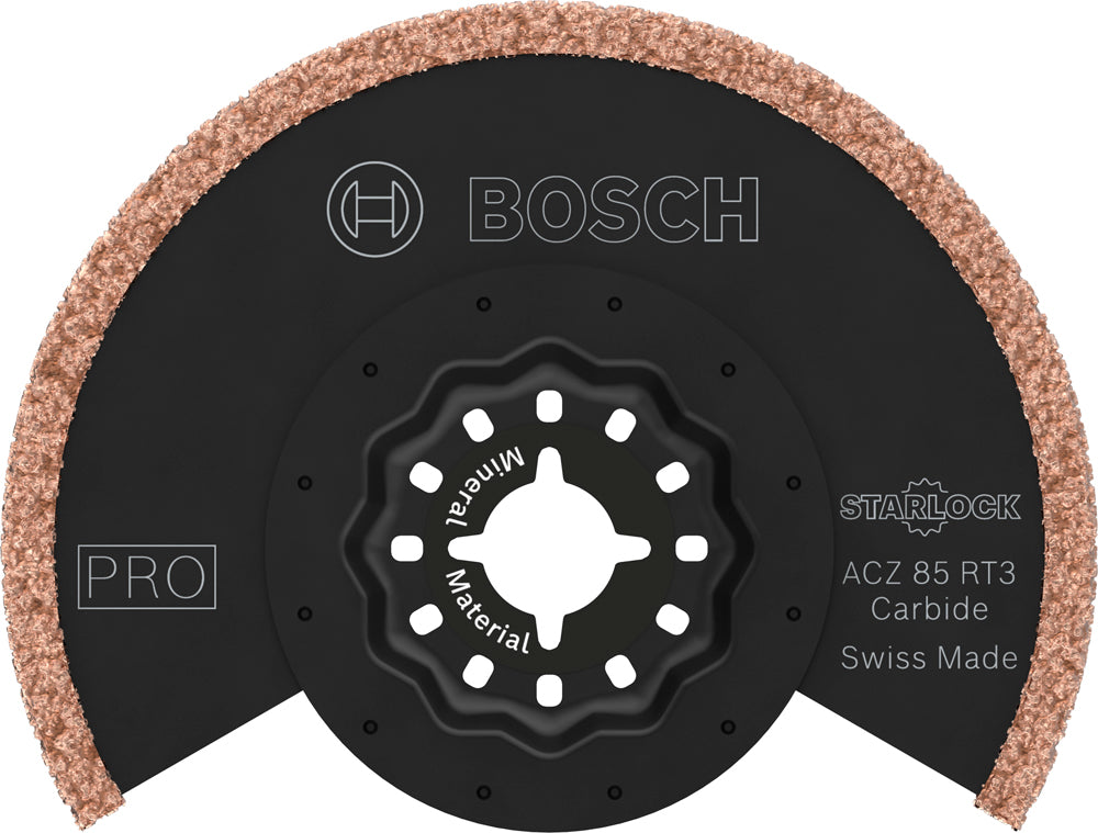 Bosch PRO Starlock ACZ 85 RT3 Carbide, Grout+Abrasive 85