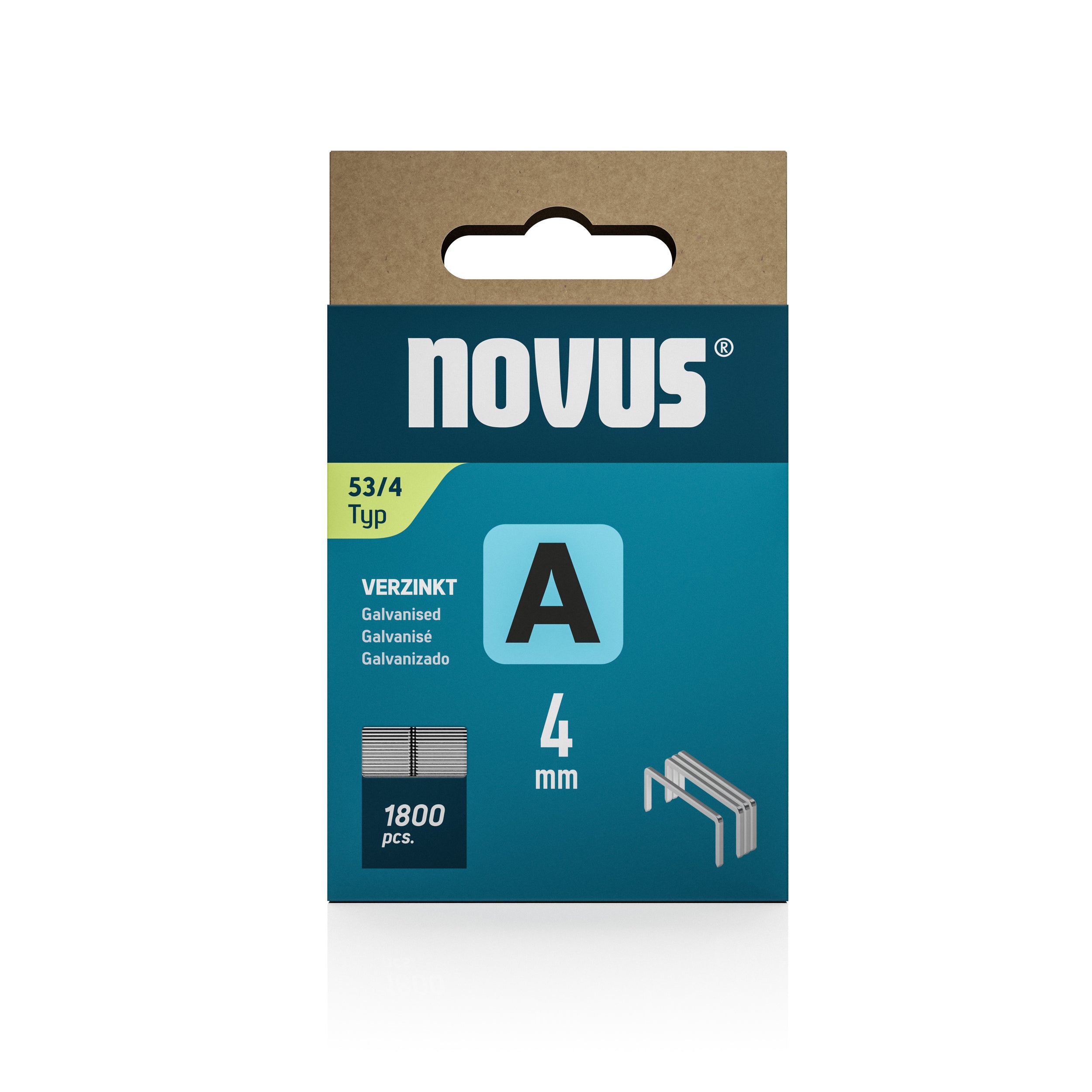 Novus Niet met fijne draad A 53/4mm (1.800 stuks)