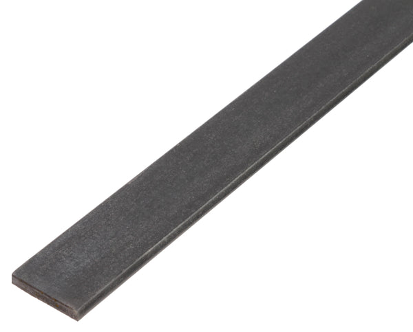 Alberts platte buis ruwstaal 25x4mm 1m