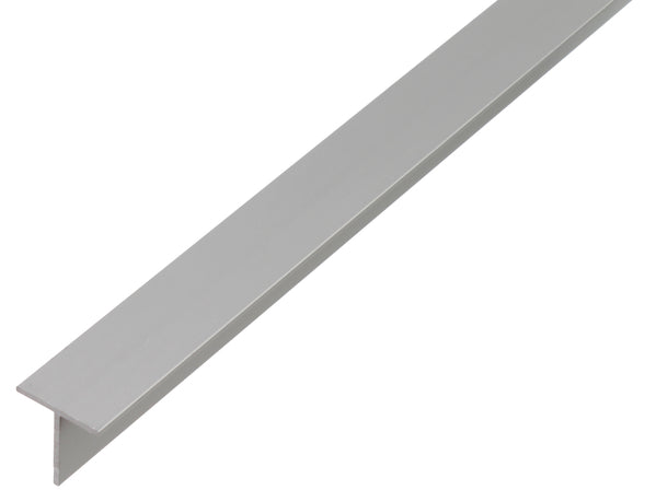 T-profiel aluminium zilverkleurig geëloxeerd 20x20x1,5mm 2m