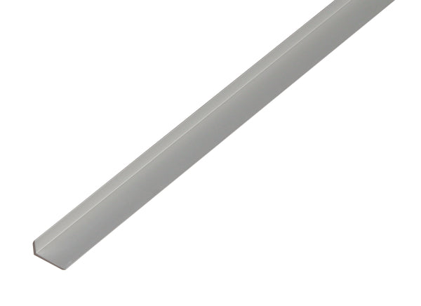 Alberts kantbeschermingsprofiel schuin afgewerkte randen aluminium 19x8x1,6mm 2m
