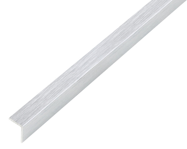 Alberts hoekprofiel zelfklevend aluminium licht RVS 15x15x1mm 1m