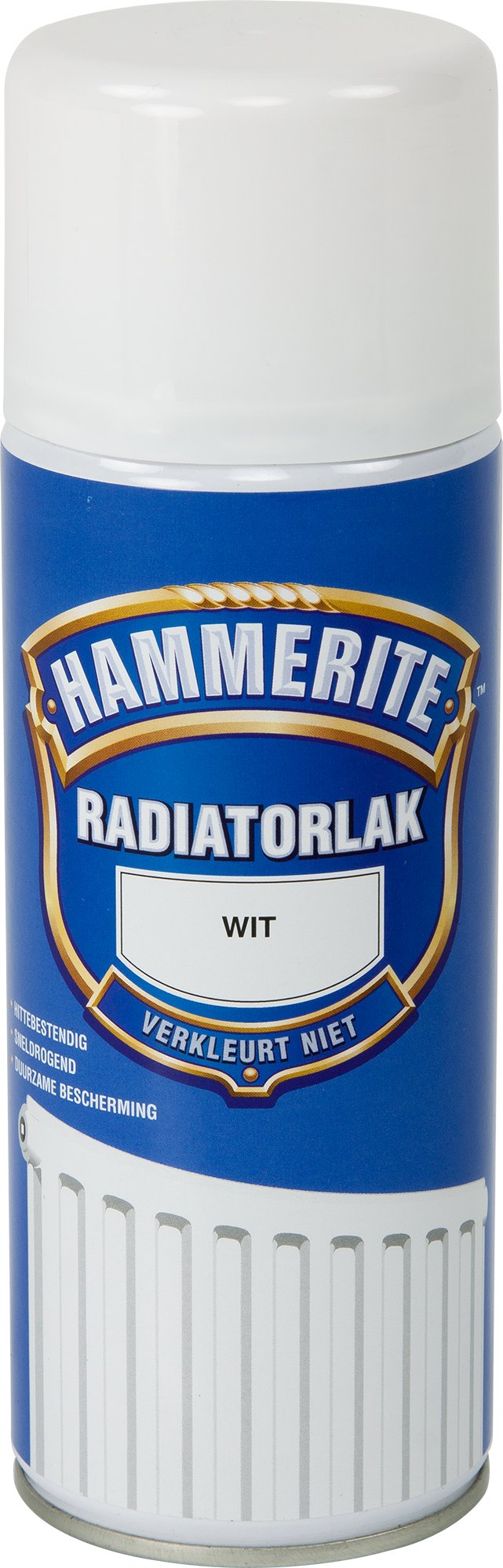 Hammerite radiatorlak spray wit 400ml