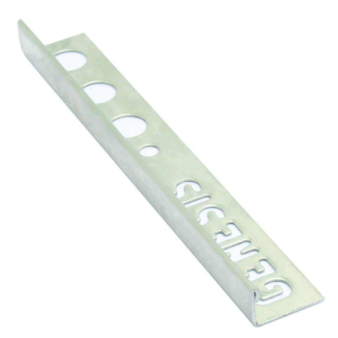 Genesis tegelprofiel carr. inox platinum poli 10 mm