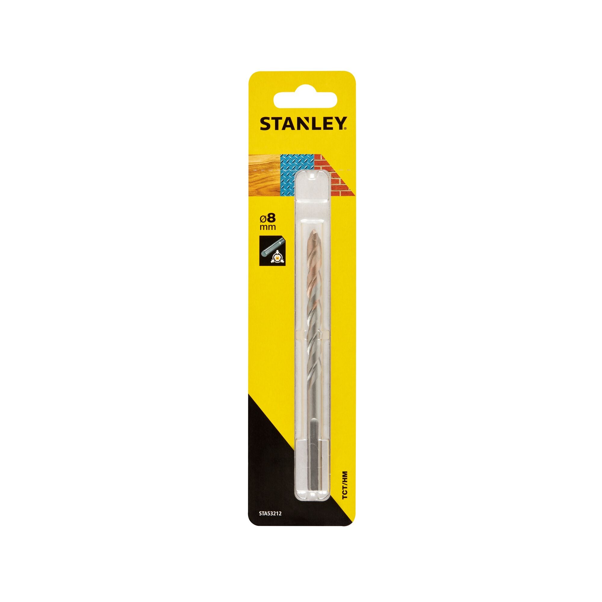 Stanley universeel boor HCT/HM 8mm