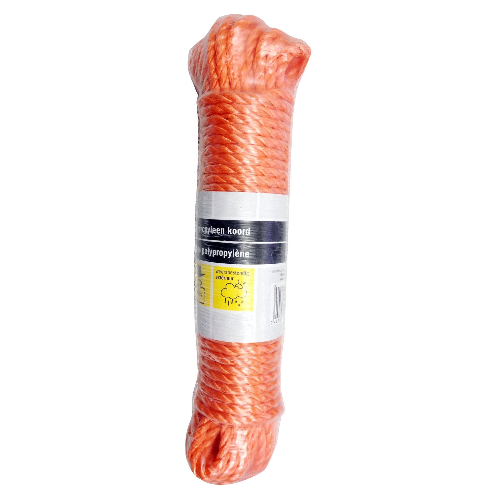 Sencys polypropyleen koord oranje 5mm 20m