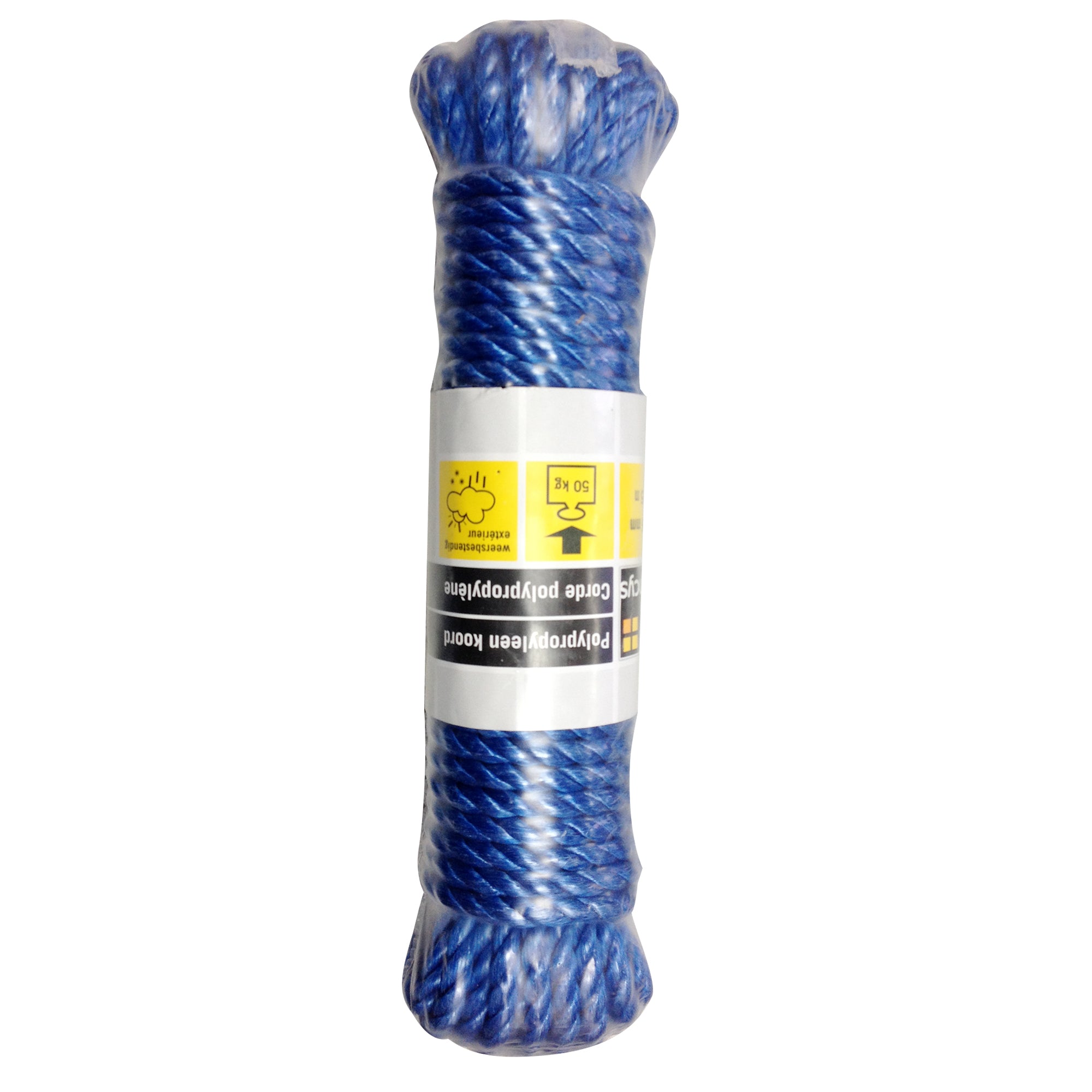 Sencys polypropyleen koord blauw 6mm 15m