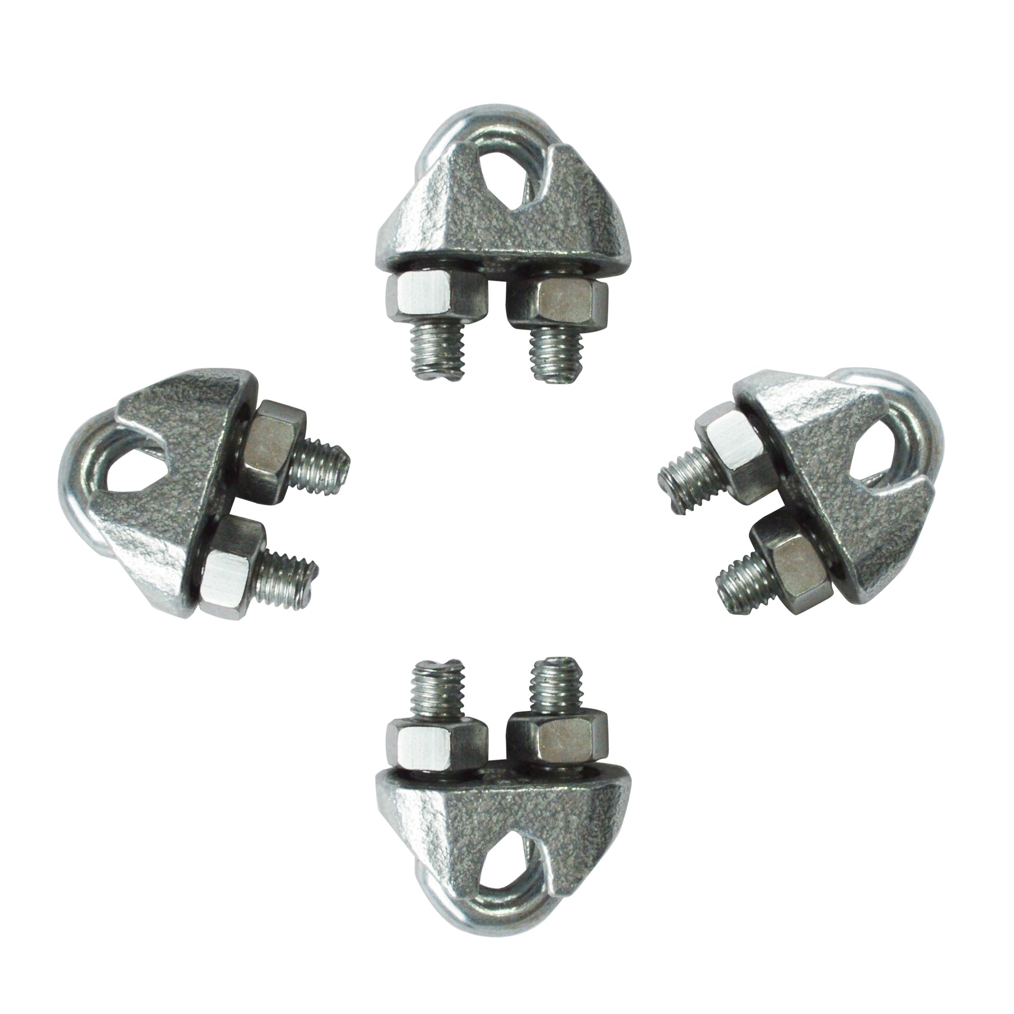 Sencys kabelklem beugel staal grijs Ø5mm 4st