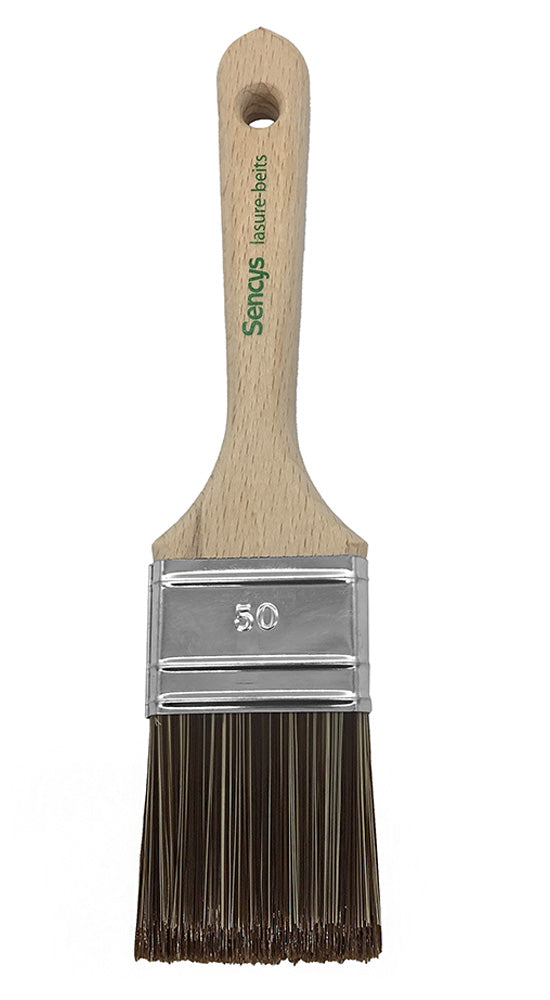 Sencys platte kwast voor beits 50mm
