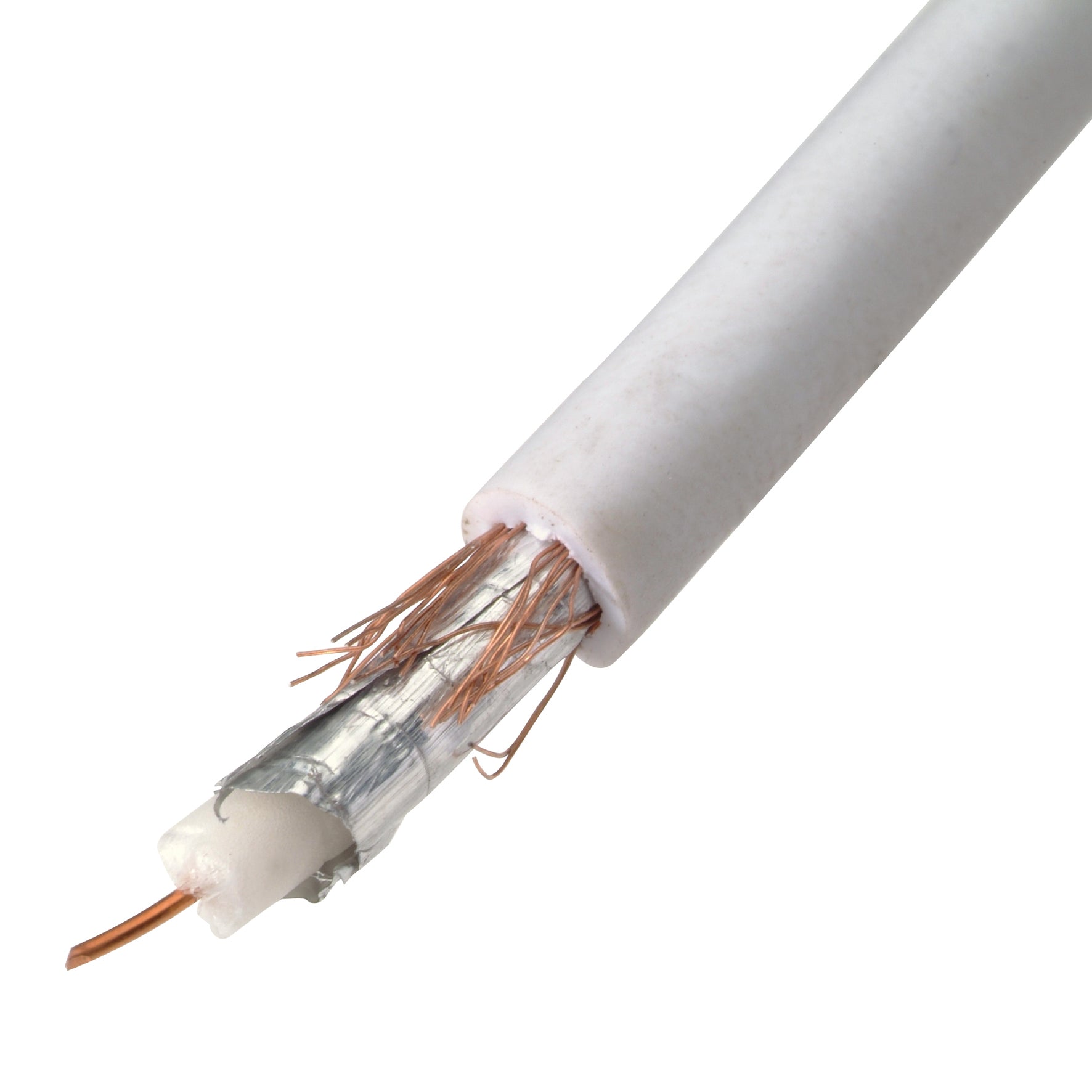 Sencys coach kabel 20m wit
