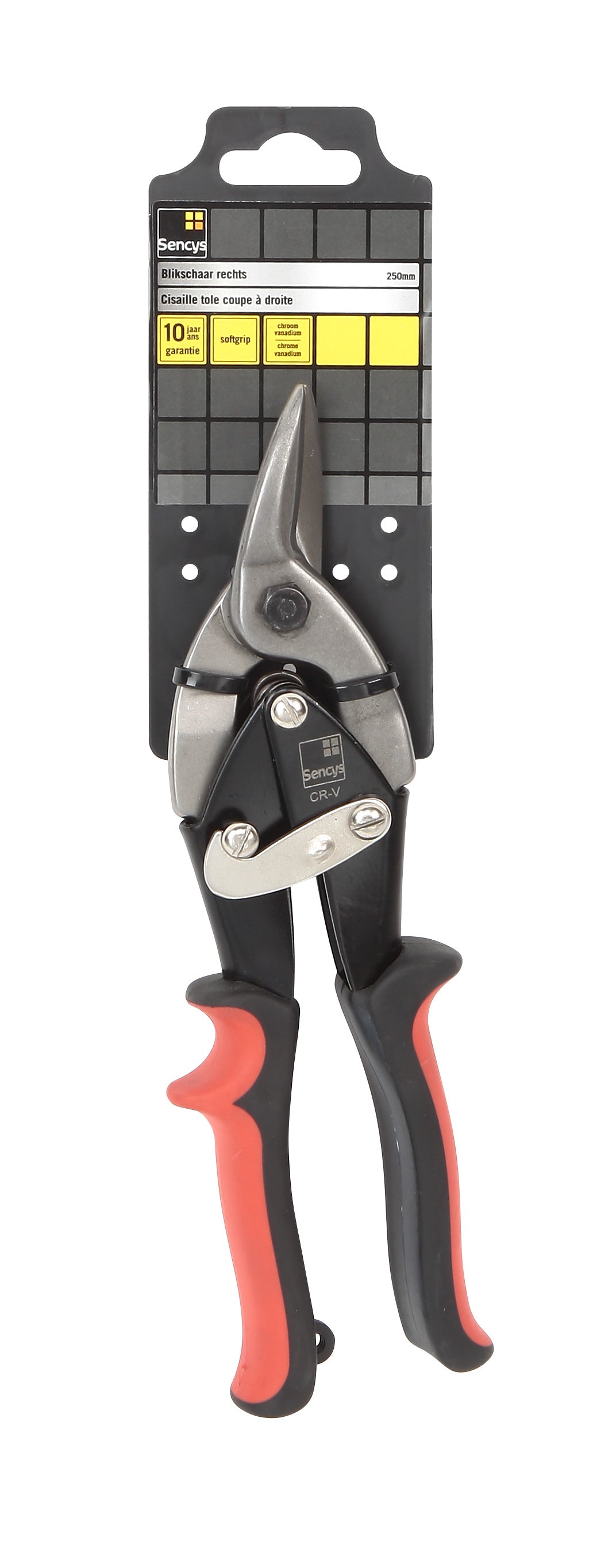 Sencys blikschaar rechts 250mm