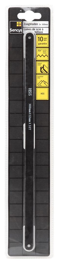 Sencys zaagblad 32T 300x12mm – 2 stuks