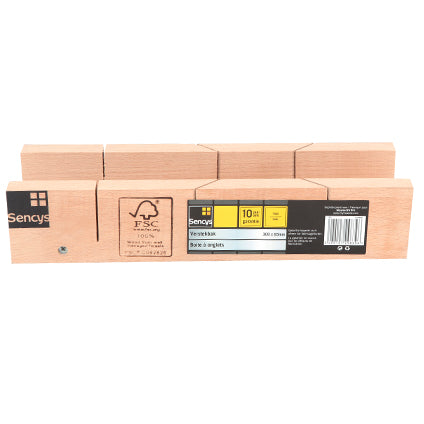 Sencys verstekbak hout 300x65mm