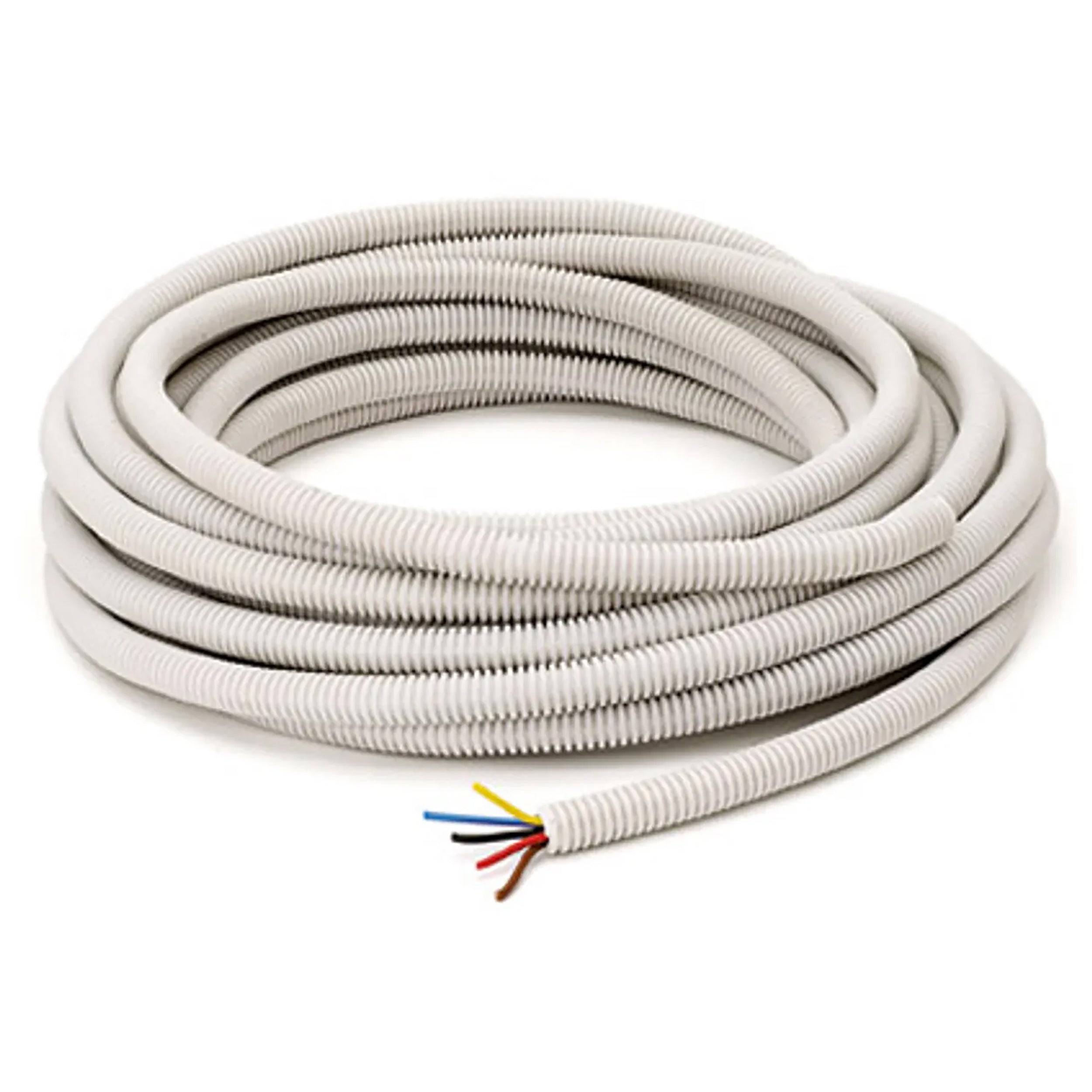 Sencys voorbedrade buis 20 mm 25m 3x2,5 mm² grijs