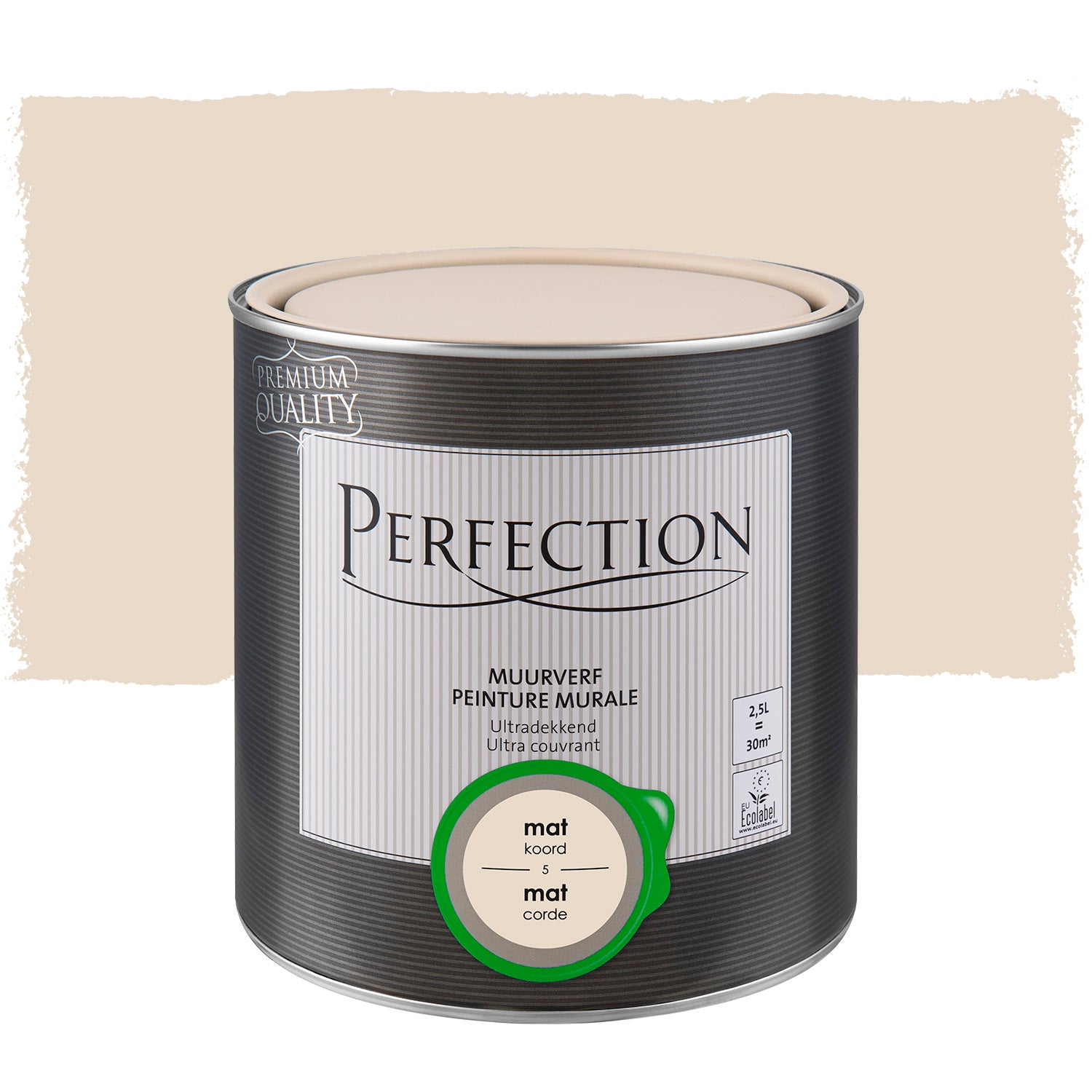 Perfection muurverf Ultradekkend mat koord 2,5L