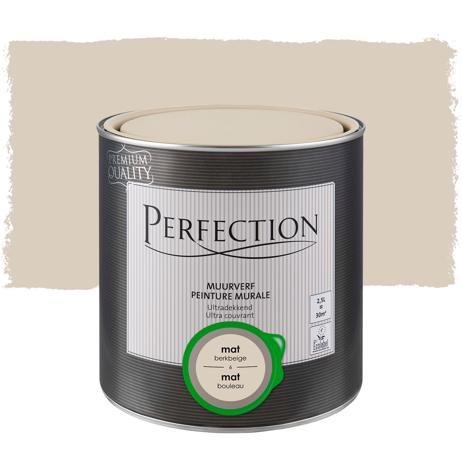 Perfection muurverf Ultradekkend mat berkbeige 2,5L