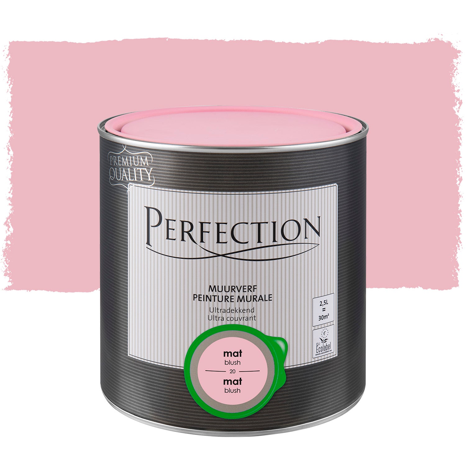 Perfection muurverf Ultradekkend mat blush 2,5L