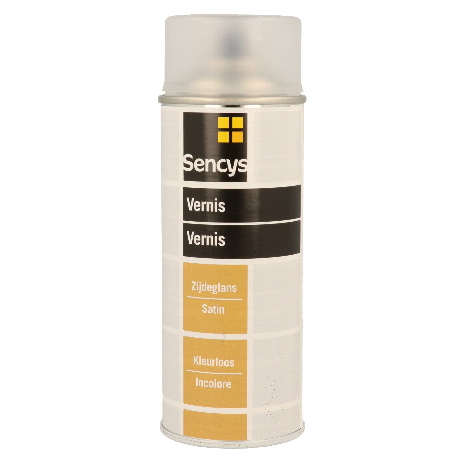 Sencys blanke lak zijdeglans 400ml