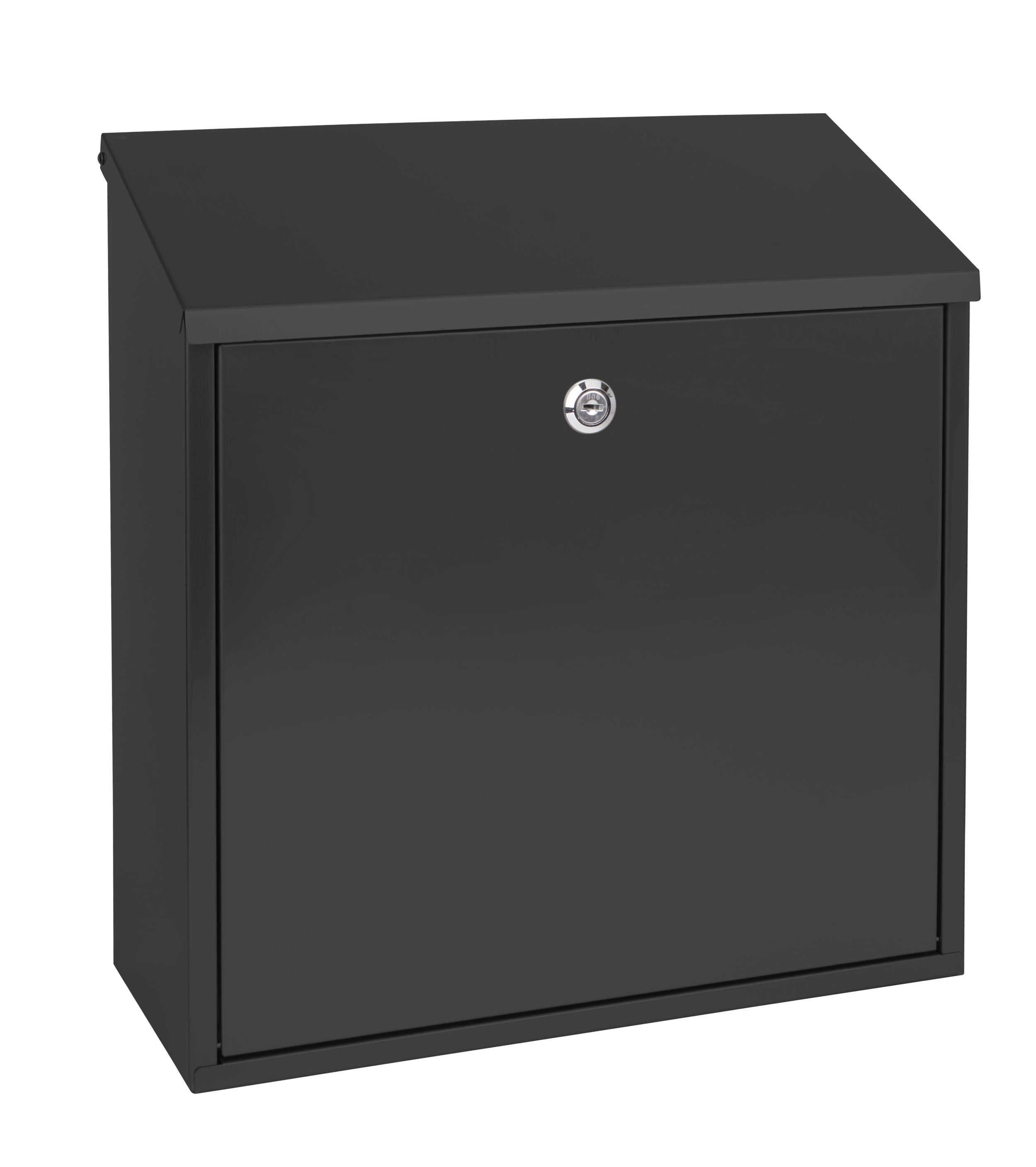 Sencys brievenbus gegalvaniseerd staal zwart 41x36,5x16,5cm