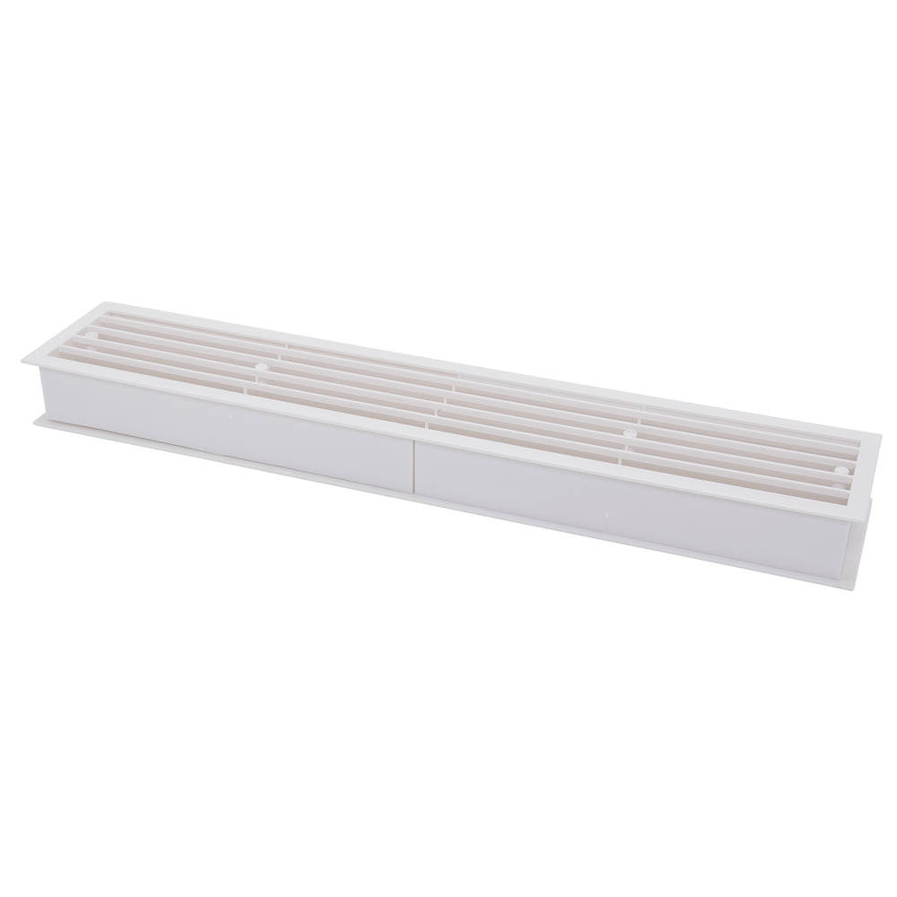 Sencys deurroosterset 46x9cm kunststof wit