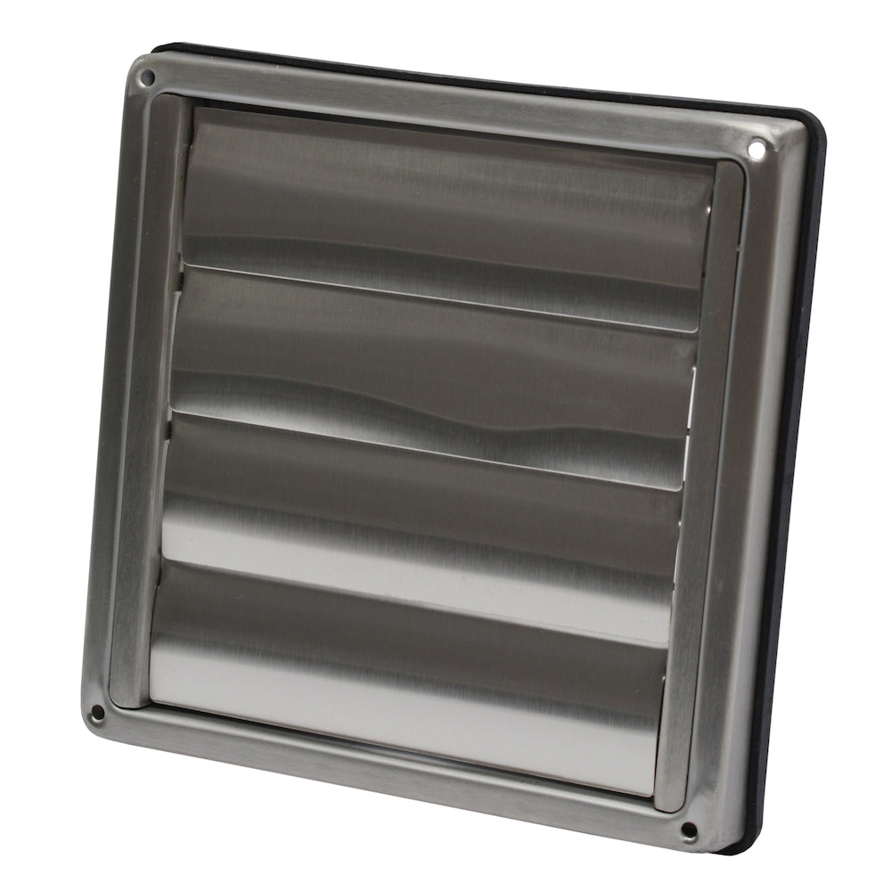 Sencys overdrukrooster Lamel Ø150mm RVS