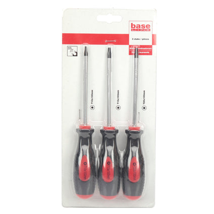 Baseline schroevendraaierset voor Torx 3st.