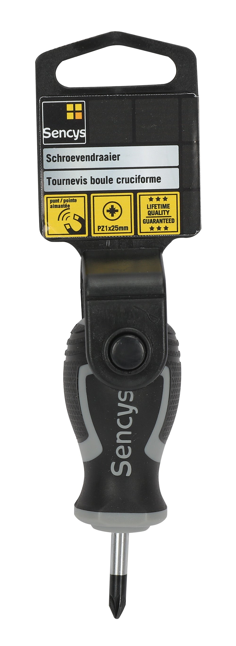 Sencys schroevendraaier Pozidriv stomp PZ1x25mm