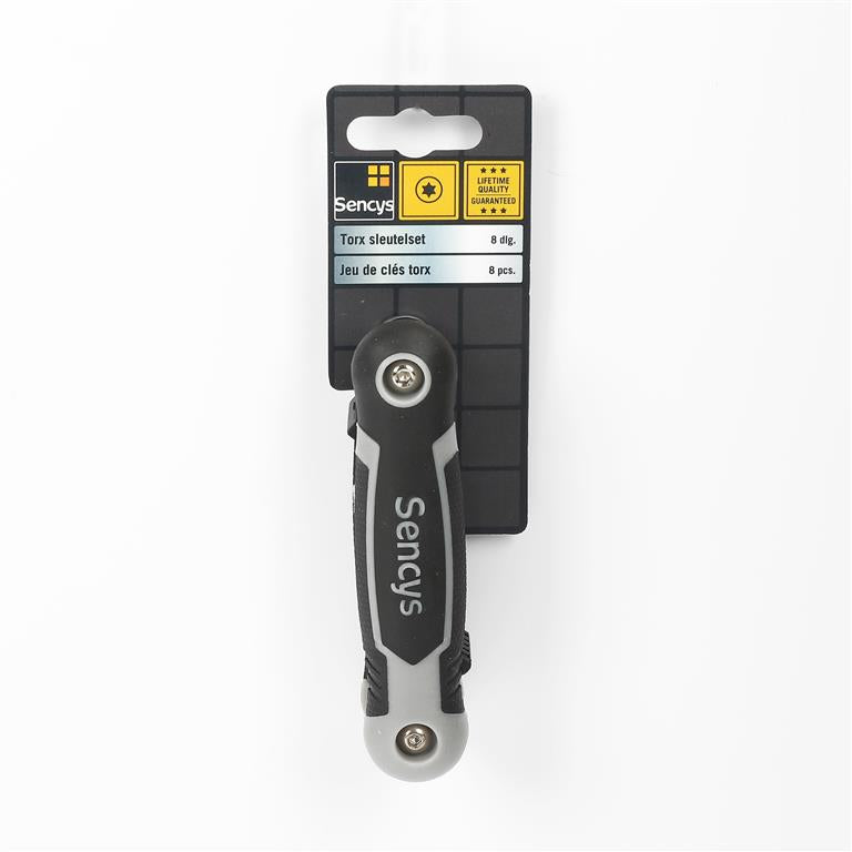 Sencys sleutelset voor Torx 8-delig