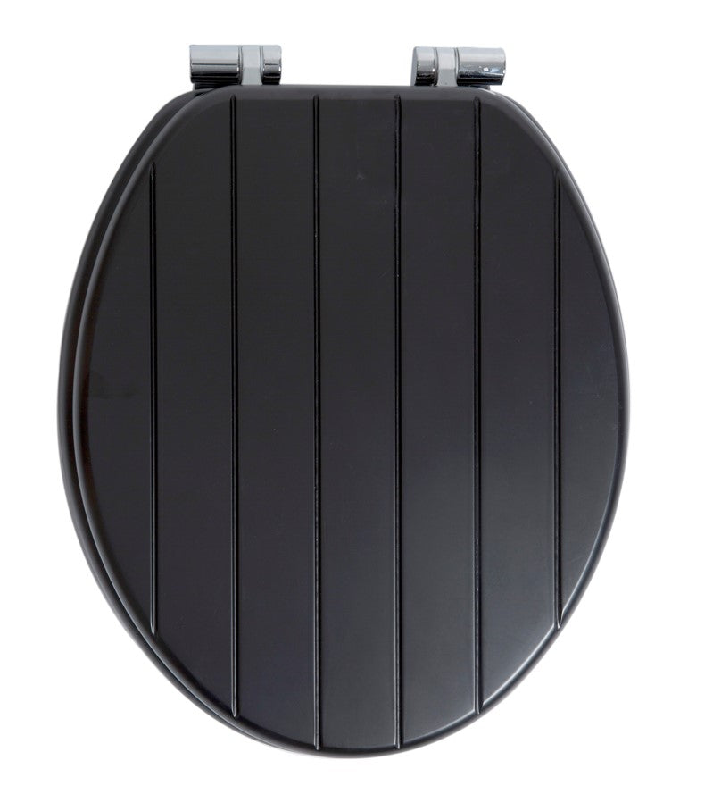AquaVive toiletzitting Nice MDF zwart