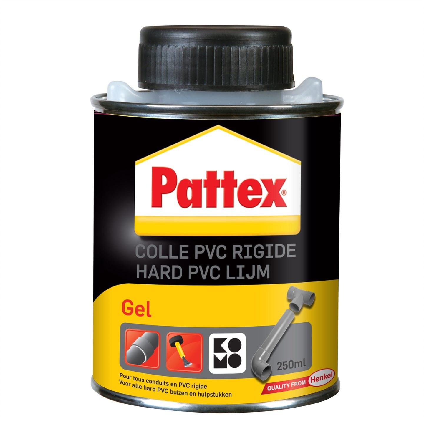 Pattex lijm Classic hard pvc 250ml