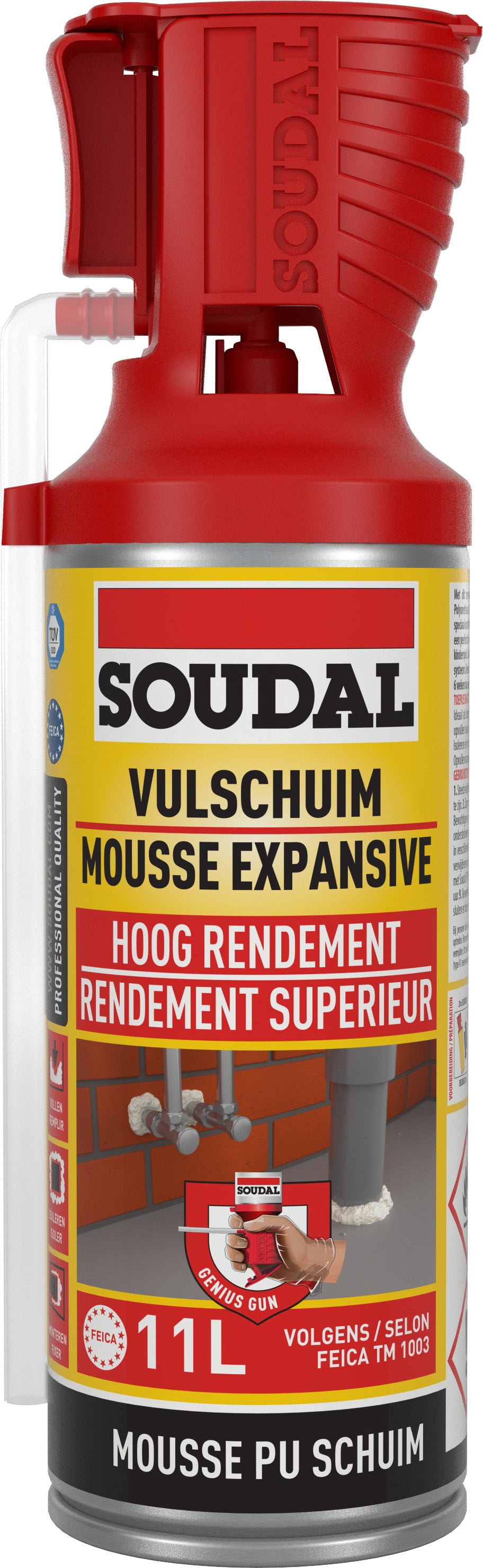 Soudal manueel vulschuim 0,3L