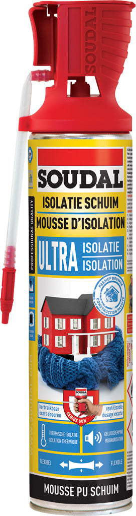 Soudal isolatieschuim Genius ultra 600ml