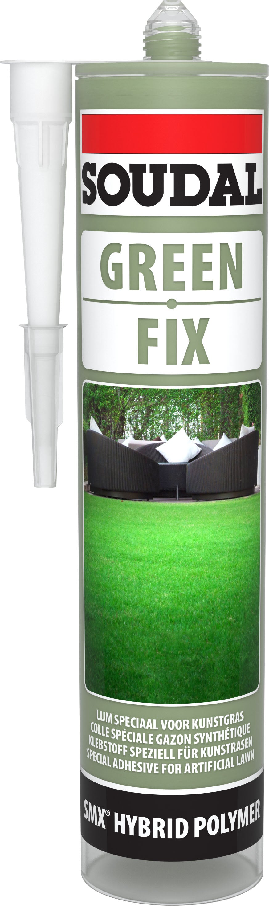 Soudal hybride lijmkit Green Fix 290ml