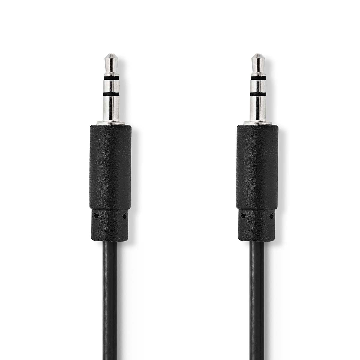 Nedis stereo-audiokabel Fresh Green Box 3,5mm mannelijk - 3,5mm mannelijk 2m zwart