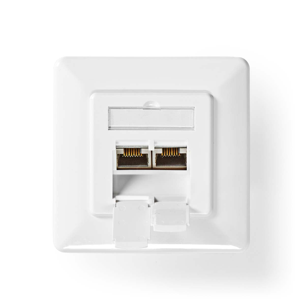 Nedis wandcontactdoos Fresh Green Box Wall Box - 2-Poort poort(en) Ivoor