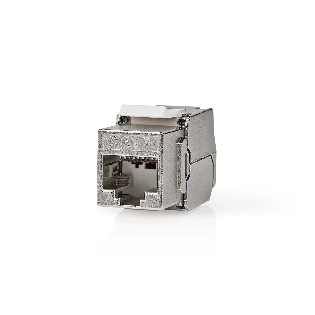 Nedis module Keystone Fresh Green Box CAT7 - RJ45 vrouwelijk grijs