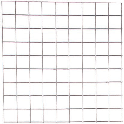 Giardino gaaspaneel Siena maas 10x10cm gegalvaniseerd 183x180cm