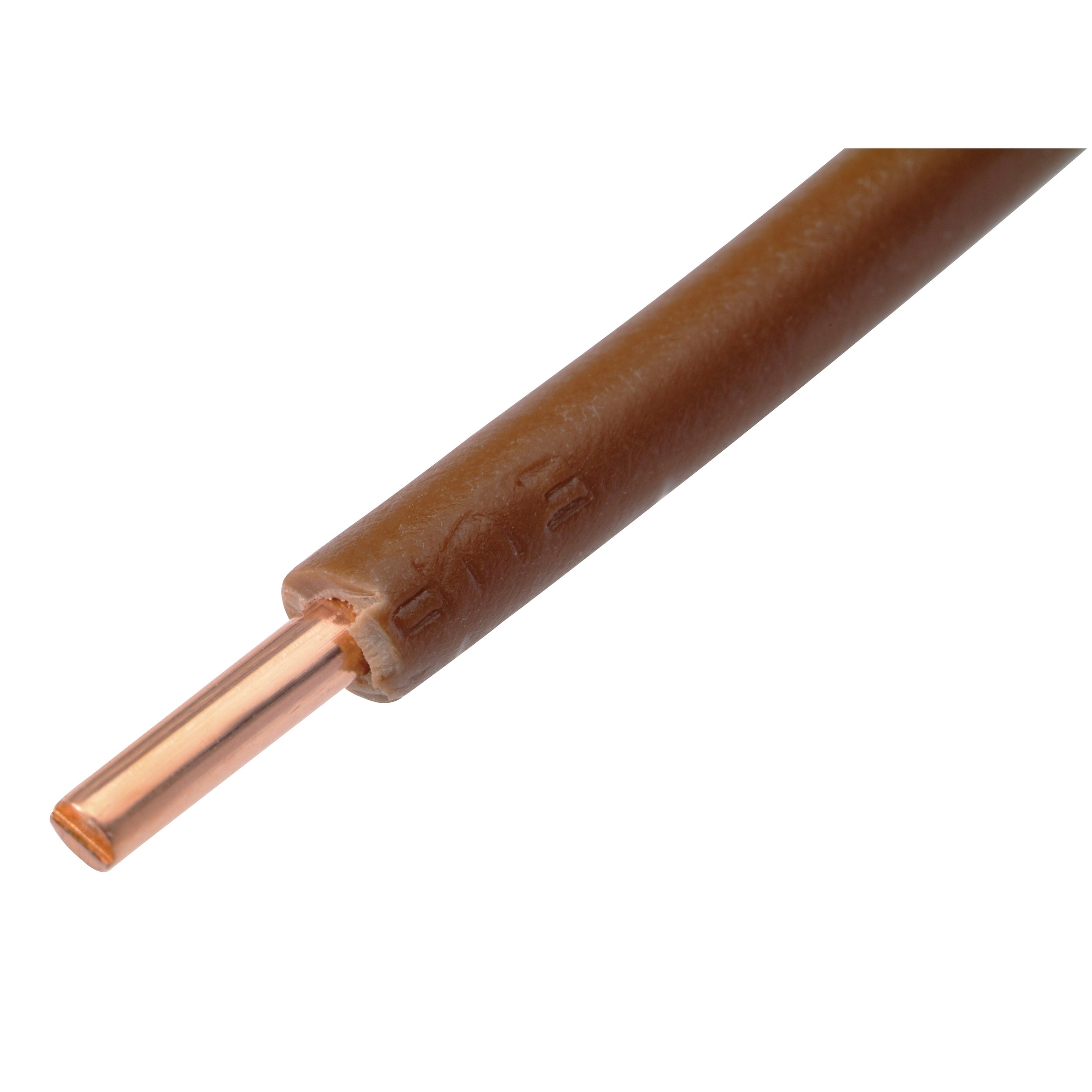 Sencys Installatiedraad VD 100m 2,5 mm² bruin