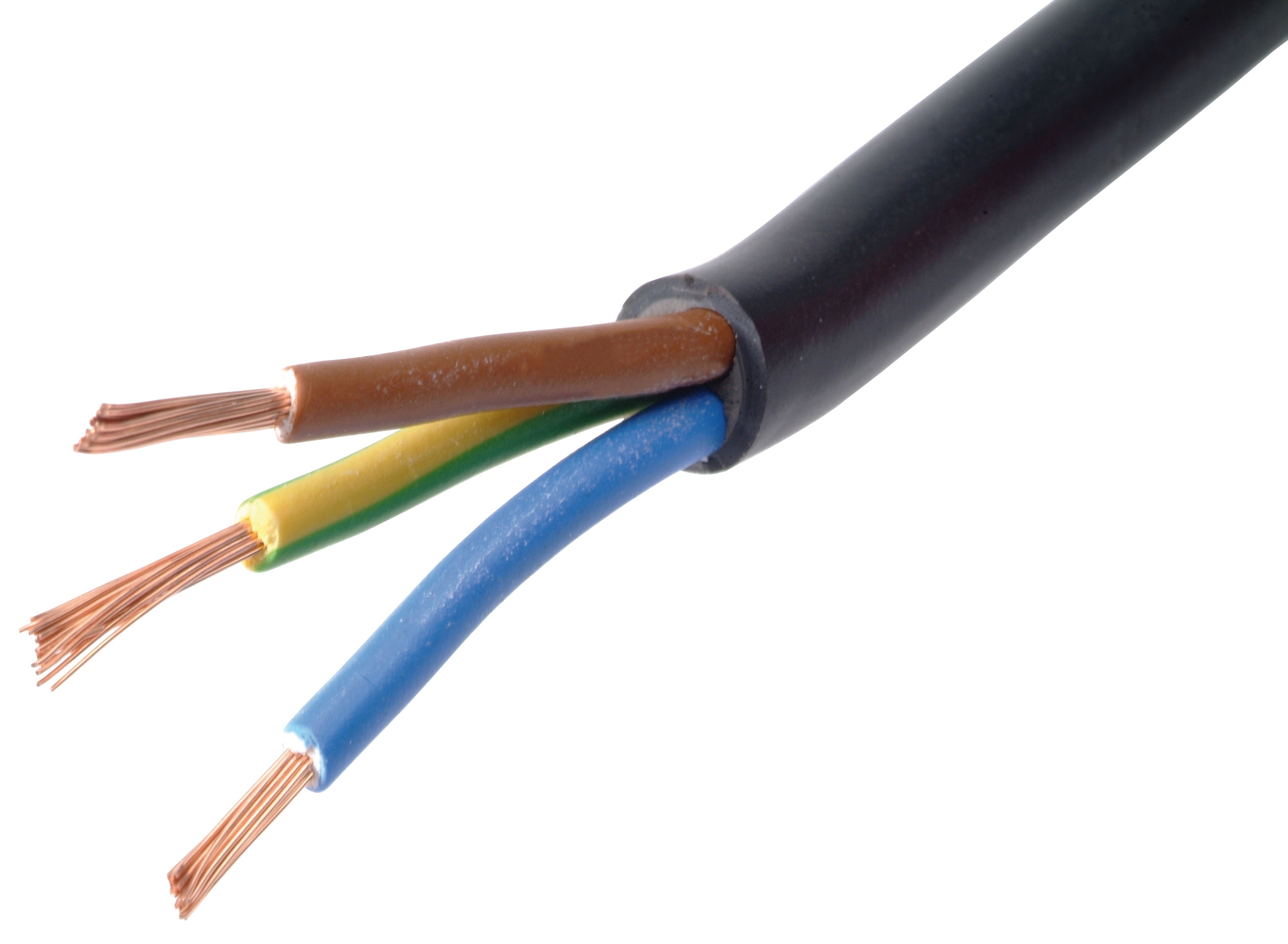 Sencys stroomkabel VTMB 10m 3x1,5 mm² zwart