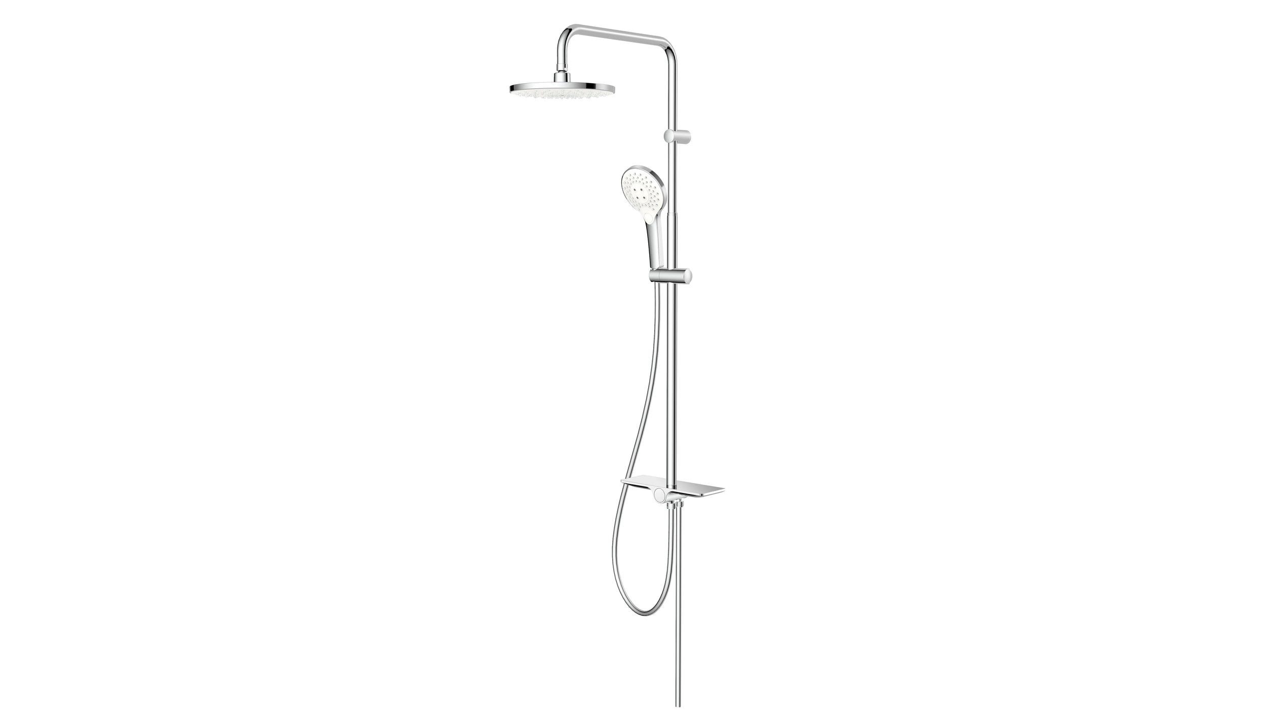 Aquavive Regendouche - Basento - Zilver - Waterbesparend