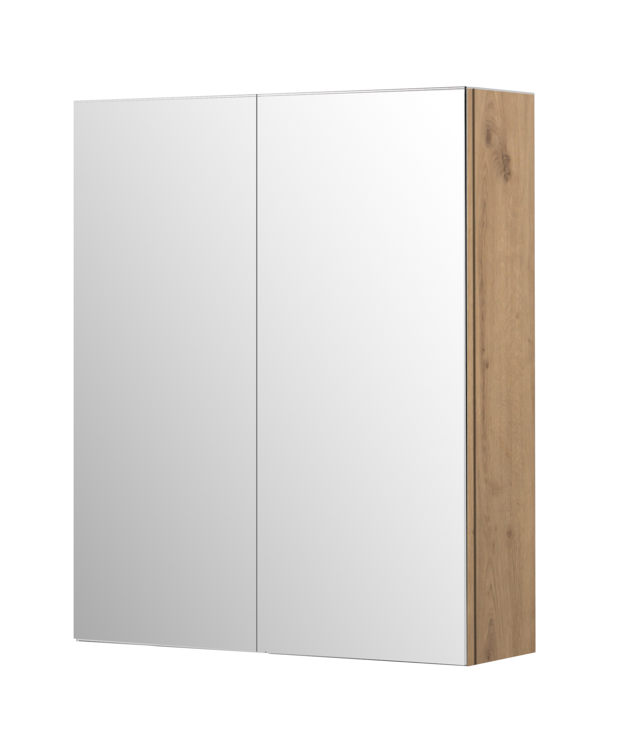 Aquazuro spiegelkast Napoli 60cm scandinavische eik