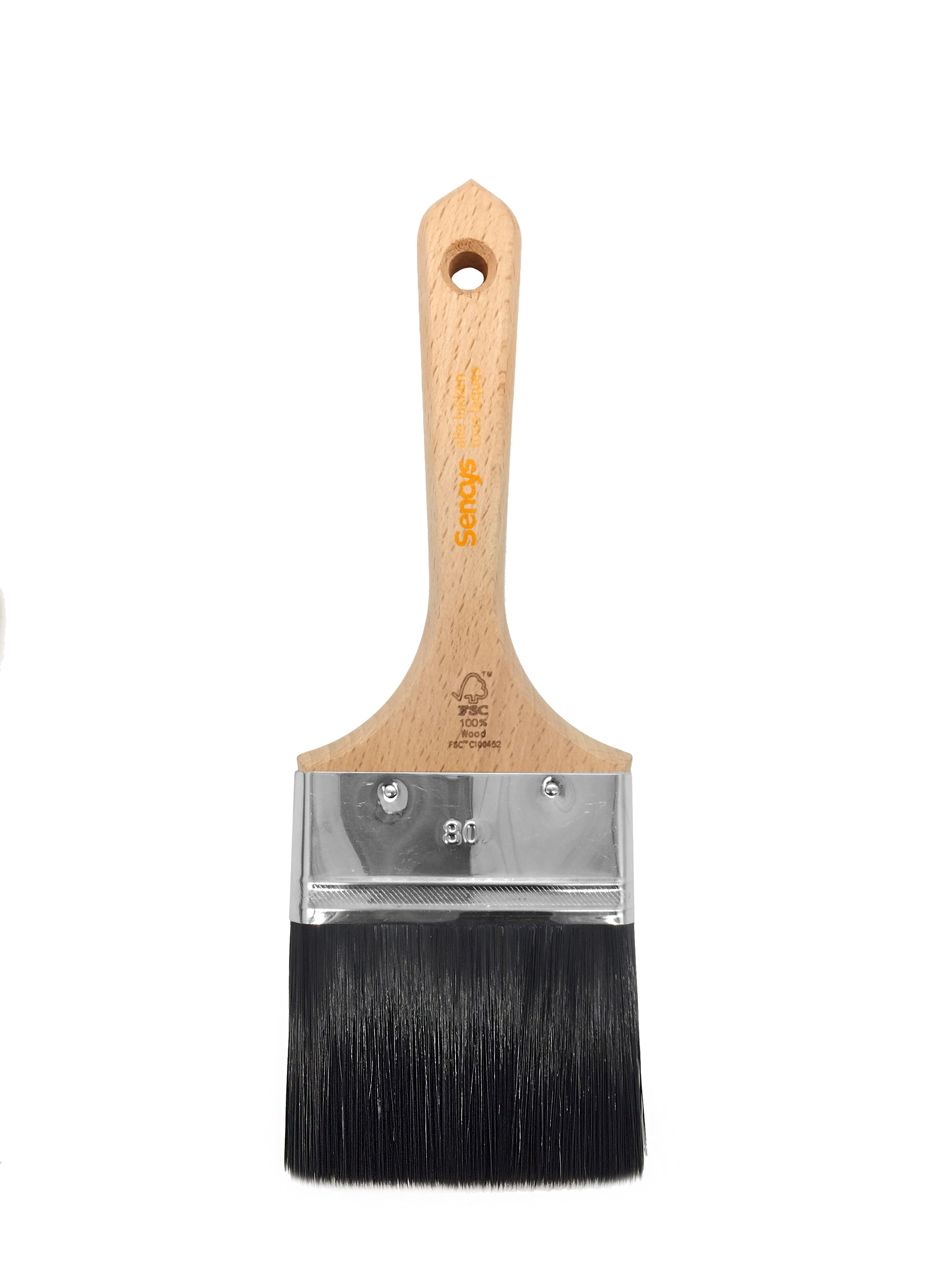 Sencys universele platte lakkwast 8cm